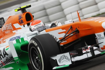 Adrian Sutil, 2013 Germany Grand Prix, Friday Practice (Image: Force India)