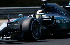 Hamilton took his 9th pole position of 2015 in Hungary (Image: Mercedes AMG)